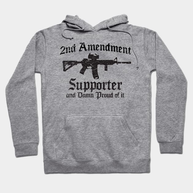 2nd Amendment Supporter Hoodie by MikesTeez